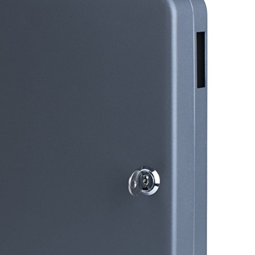 Pavo 8027040 - Armario llavero (para 54 llaves), color gris oscuro