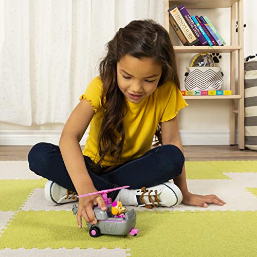 Paw Patrol 6054971 Skye's Helicóptero Vehículo con Figura Coleccionable, para niños Mayores de 3 años, Multicolor