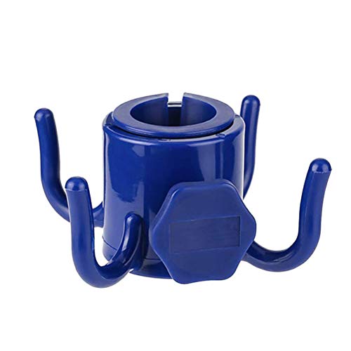 Peahop Gancho para sombrilla de Playa, 2 Piezas Gancho para Colgar sombrilla de Playa Gancho para Colgar sombrilla de plástico para Toallas Sombreros Ropa Bolsas