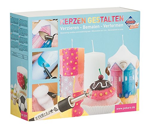 Pebaro 0277 - Conjunto para la decoración con dos velas y tres servilletas , color/modelo surtido