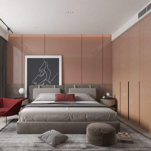 Pegatina Fondo de pantalla de champán Papel de contacto con purpurina dorada vinilo adhesivo adhesivo para muebles para puertas de armarios de cocina Papel pintado impermeable de cocina