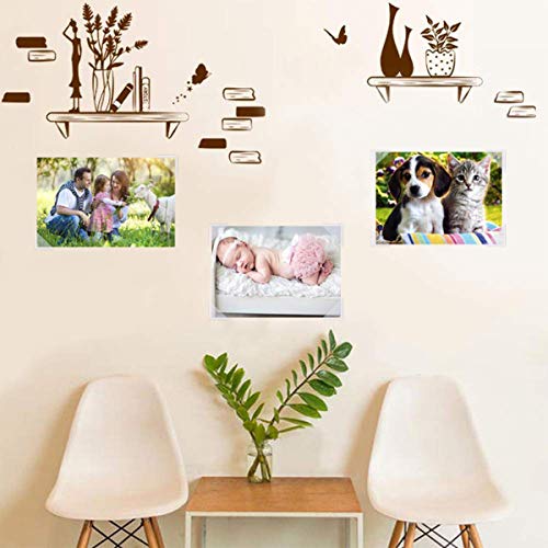 Pegatinas autoadhesivas para esquinas de fotos, 10 hojas de pegatinas para bordes de fotos (transparentes)
