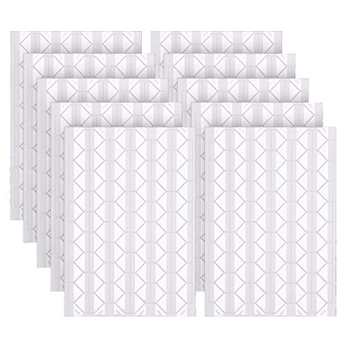 Pegatinas autoadhesivas para esquinas de fotos, 10 hojas de pegatinas para bordes de fotos (transparentes)