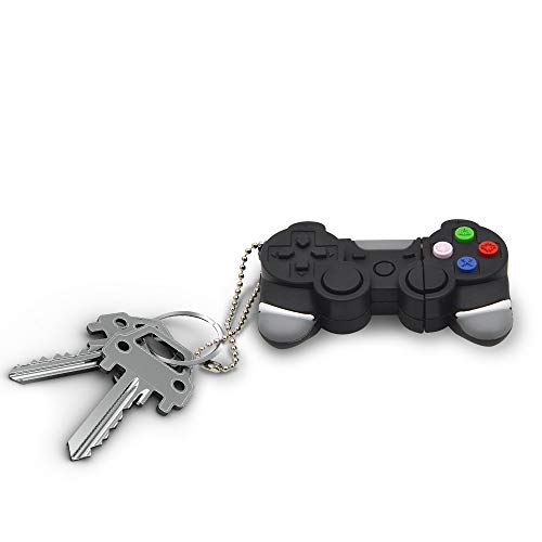Pen Drive 32GB Divertidas Memoria Flash USB 2.0 32 GB Pendrive - Frio Juego PS4 Forma de Mando Flash Drive Económico Originale Llave USB 2.0 - FEBNISCTE Almacenamiento Regalo para Hijo Padre
