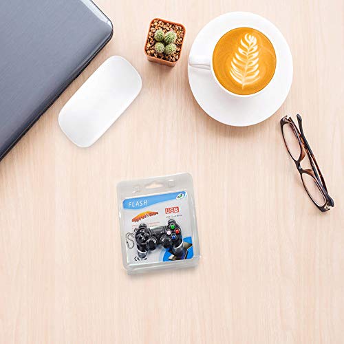 Pen Drive 32GB Divertidas Memoria Flash USB 2.0 32 GB Pendrive - Frio Juego PS4 Forma de Mando Flash Drive Económico Originale Llave USB 2.0 - FEBNISCTE Almacenamiento Regalo para Hijo Padre