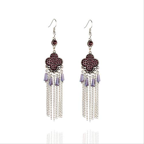 Pendientes para mujer Juegos de aros Venta de temperamento de gama alta Pendientes largos de borla colgante Pendientes Accesorios   3