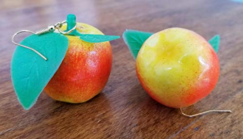 Pendientes XL con diseño de fresas y ajos para zanahoria, manzanas y pimientos
