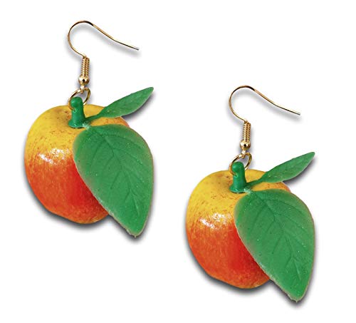 Pendientes XL con diseño de fresas y ajos para zanahoria, manzanas y pimientos