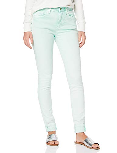 Pepe Jeans Regent Pantalones, Verde (Sea Green 640), W27/L32 para Mujer