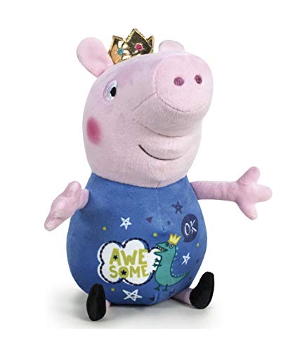 Peppa Peluches Pig Y George Magic-Gigantes Verde