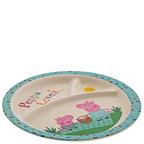 Peppa Pig A29656 - Vajilla (bambú)
