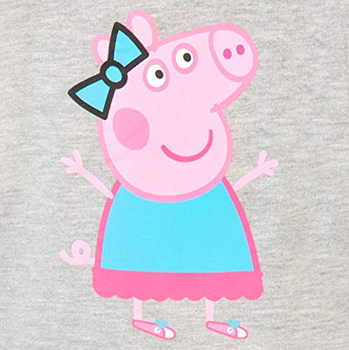 Peppa Pig Conjunto de Sudadera con Capucha y Leggings para Niñas Unicornio Multicolor 7-8 Años