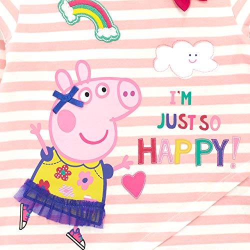 Peppa Pig - Conjunto de Top y Leggings para niñas - Peppa - Multicolor - 7-8 Años