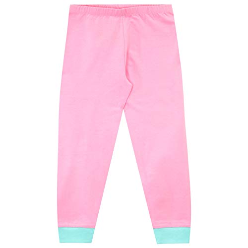 Peppa Pig Pijamas de Manga Larga para niñas Unicornio Ajuste Ceñido Multicolor 7-8 Años