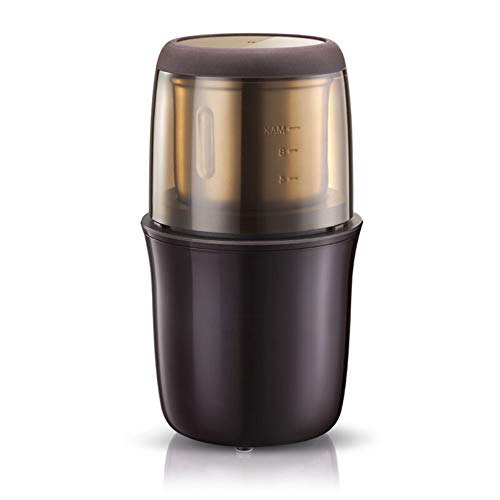 Pequeña licuadora portátil molinillo de especias molino eléctrico | 75g | 200W | Hoja de acero inoxidable | Para frijoles, hierbas, especias, nueces, semillas, legumbres y frutas | Mini Chopper