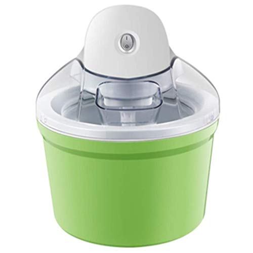 Pequeña máquina automática de helado, máquina portátil de helado, helado, sorbet, yogur congelado, adecuado para uso doméstico, adecuado para tiendas de té de leche-verde, naranja kshu
