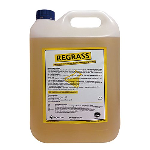 PEQUINSA Desengrasante Concentrado enérgico Biodegradable. Envase de 5 litros.
