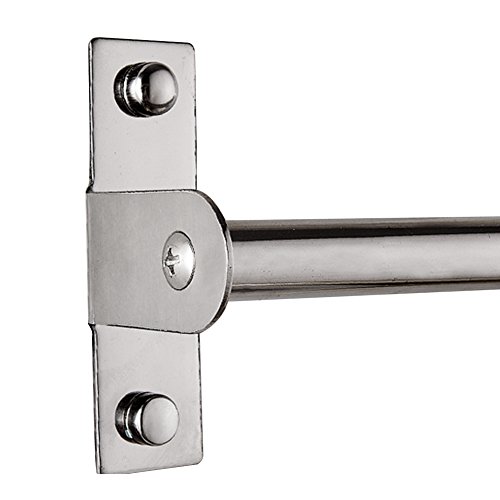 Percha de cocina, acero inoxidable, multiusos, organizador de utensilios de cocina, soporte de pared para sartenes, utensilios colgantes con 6 ganchos (40 cm, 6 ganchos) (40 cm, como se muestra)