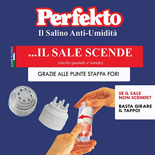Perfekto - Salero para restaurantes (acero inoxidable 10)