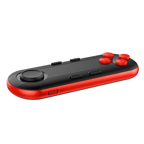 perfk Juego Accesorios para 3D VR PC Videojuegos de Gamepad Mando Control Remoto a Distancia Multifuncional, Plástico, Negro, Tamaño 10,5 x 4,5 x 1cm