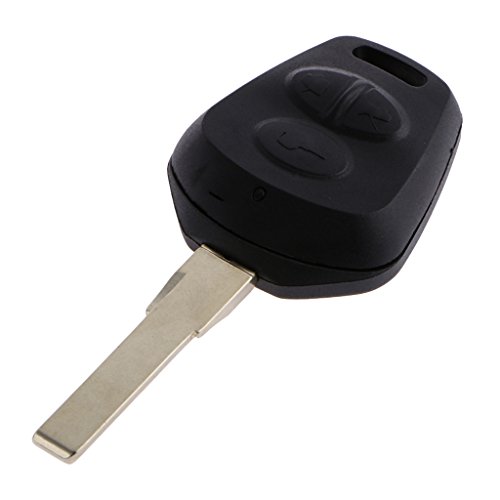 perfk Reemplazo De 3 Botones De Caja De Llave con Cuchilla para Porsche 911 996 Boxster S 986