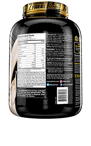 Performance Series Nitro-Tech 100% Whey Gold 5 lb (2270 g) Galletas y crema