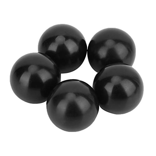 Perilla de Palanca de Bola, 5 Unids M10 * 35 Baquelita de Bola Redonda Palanca Manual Palanca Orificio Roscado Cobre Núcleo Negro para Máquinas Herramientas Aplicables