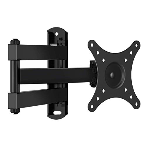 Perlegear Soporte de Pared para TV, el Soporte de Pared para TV para televisores de 10 a 35 Pulgadas de hasta 20 kg, VESA máximo 100 x 100mm, 75x75mm