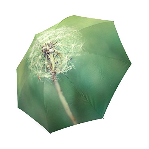 Personalizado Dandelion semillas personalizada plegable lluvia paraguas