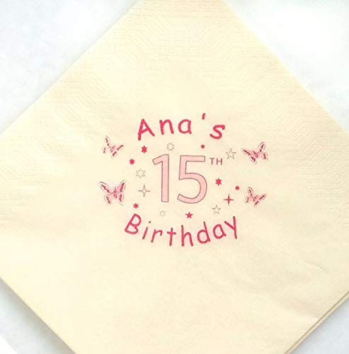 Personalizado Servilletas 200 Servilletas 40cm 3 Capas Boda , Aniversario