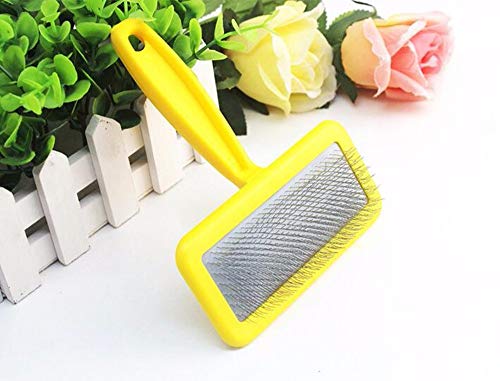 Pet Online Productos de Limpieza de Acero del Peine del Masaje de la Belleza de la Aguja del Peine del Animal doméstico, el 14.5 × 9.5cm