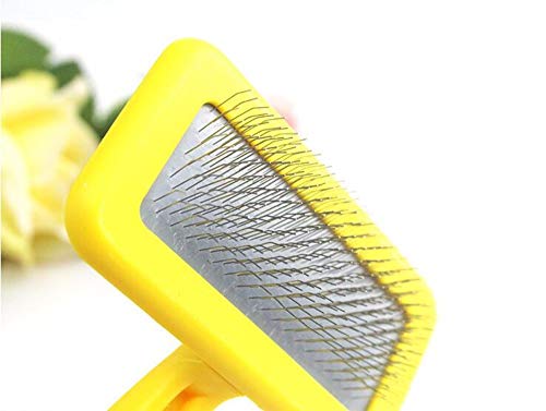 Pet Online Productos de Limpieza de Acero del Peine del Masaje de la Belleza de la Aguja del Peine del Animal doméstico, el 14.5 × 9.5cm