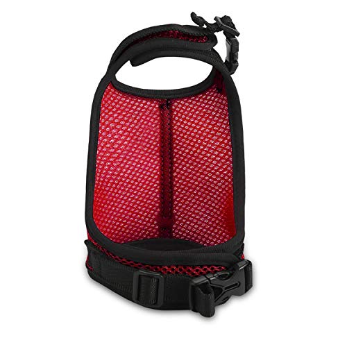 Petcomer - Arnés ajustable para coche - Seguridad para perros - Correa cómoda, cintas ajustables, relleno suave, con hebilla de cinturón para coche