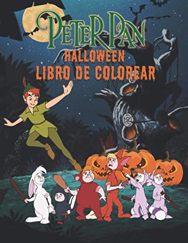 Peter Pan Halloween Libro De Colorear: el MEJOR libro para colorear en Halloween