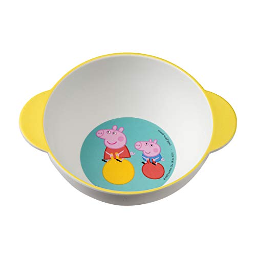 Petit Jour Paris – Cuenco con asas Peppa Pig – para un desayuno saludable