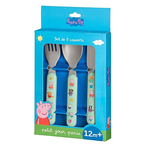 Petit Jour Paris PIBU18 - Juego completo para comer con Peppa Pig