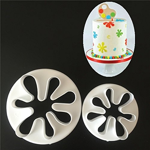 PetsdeliteÂ® Lixymo 2 Unids Dibujar Imprimir Moldes Splat Galletas Galletas Cortadores Sugar Craft DIY Salpicaduras de Moldes Repujadores Herramientas de Decoraciã³n de Pasteles