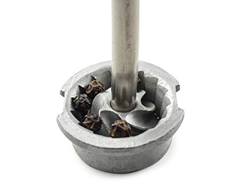 Peugeot Paris 32517 Chef – Molinillo de Pimienta (Acero Inoxidable, 6,97 X 6,97 X 30 cm, Plata