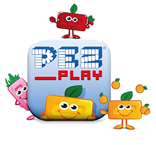PEZ set de dispensadores PJ Masks (4 disp. con 3 recargas de caramelos PEZ de 8,5g c/u - 1 disp. PEZ 2 veces como sorpresa) + 2 paquetes de rec. (8 rec. de PEZ de 8,5g c/u)
