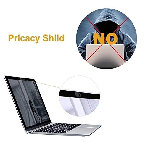 PHASEER Webcam Cover Slider Ultrafina - Cubierta Webcam Adaptable para portátiles, Tabletas, iPad, Macbook Pro, Mac, Macbook Air, iMac (A 3 pcs, Negro)