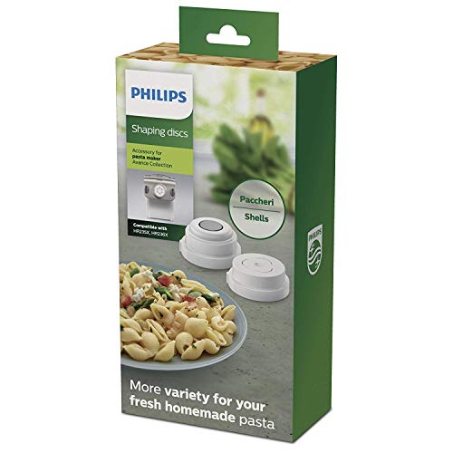 Philips Avance Collection HR2490/10 accesorio para hacer pasta y cortapastas para ravioli Blanco 2 pieza(s) - Accesorios para hacer pasta y cortapastas para ravioli (Blanco, China, 2 pieza(s))