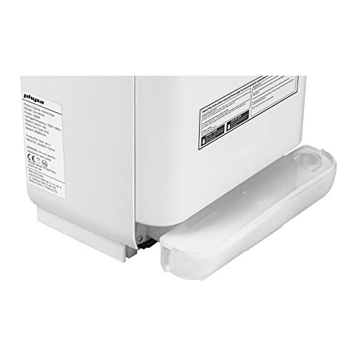 Physa ORIA WHITE Secador de Manos Eléctrico Automático (tiempo de secado máx.: 5-7 s, potencia de 1650 watt, flujo de aire: 86 m/s)