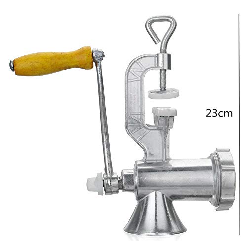 Picadoras de Carne Manual de picadora de carne y fabricante de salchichas máquina de manivela de carne y el vehículo Grinder Mincer fideos máquina de presión Pasta fabricante de carne Novedades for la