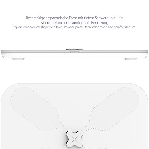 PICOOC S3 Lite Báscula digital personal Smart con Wifi, Blanco