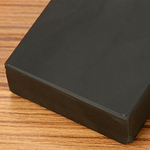 Piedra de afilar, grano 5000, piedra de afilar Strop natural, negra, piedra de afilar súper fina, 100 x 40 x 15 mm para cuchillos/tijeras/picador