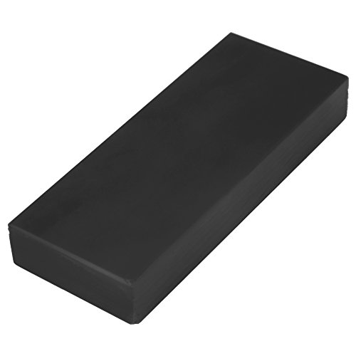 Piedra de afilar, grano 5000, piedra de afilar Strop natural, negra, piedra de afilar súper fina, 100 x 40 x 15 mm para cuchillos/tijeras/picador