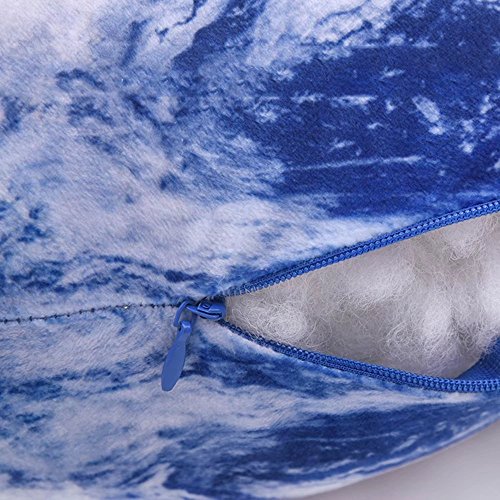 Pillow-MAIKA HOME Almohada Planet/Almohada de Tierra/Almohada, Sistema Solar (Estilo: Venus; Tamaño: 25 * 25 cm)