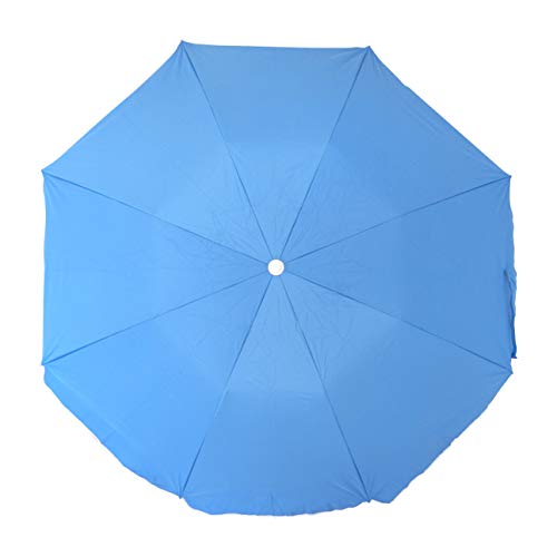 Pincho Sombrilla Mochila Plegable 180CM Ideal para Moto y Bicicleta.Protección Solar UPF50+ (bloquea 99% de Rayos UV), Muy Ligera.1,5 kg, Medida de la sombrilla Dentro de la Funda 70cm.