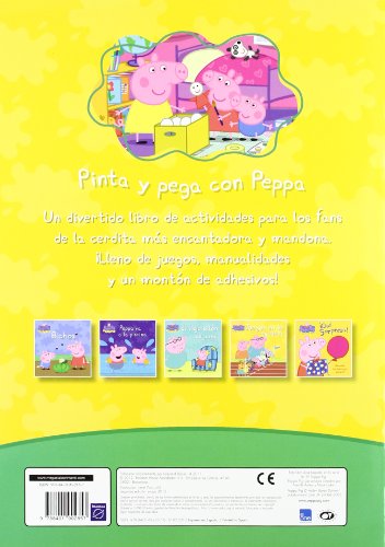 Pinta y pega con Peppa (Peppa Pig. Actividades): (Incluye adhesivos)
