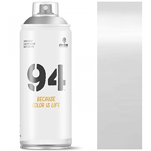 Pintura en spray MTN 94 Plata Joya 400ml